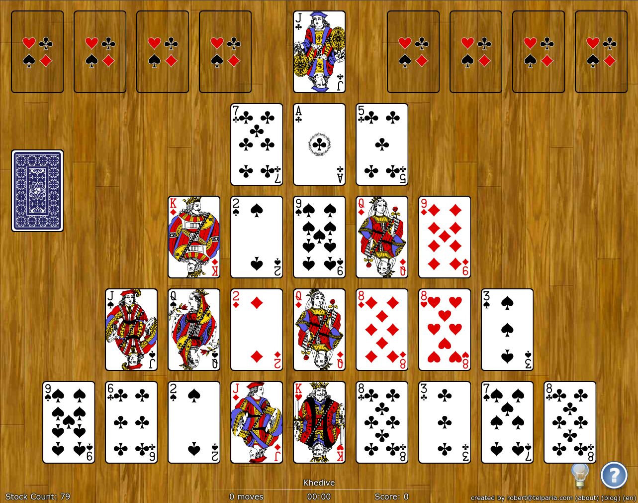 World Class Solitaire HD, Online Card Game